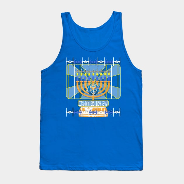 VCN Hannukah Sweater Tank Top by Virtual Cantina 